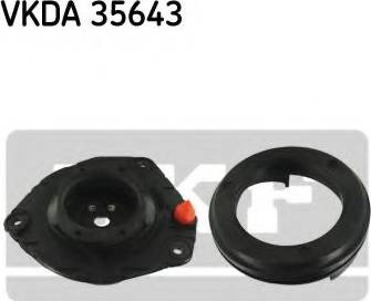 SKF VKDA 35643 - Опора стойки амортизатора, подушка autospares.lv