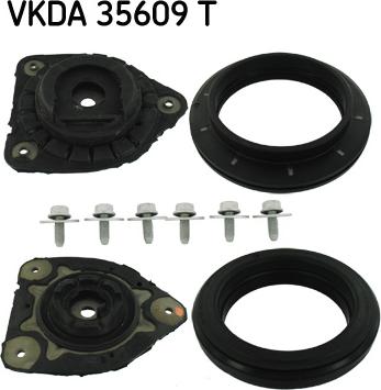 SKF VKDA 35609 T - Опора стойки амортизатора, подушка autospares.lv