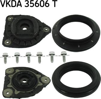 SKF VKDA 35606 T - Опора стойки амортизатора, подушка autospares.lv