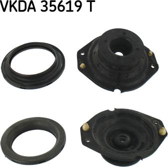 SKF VKDA 35619 T - Опора стойки амортизатора, подушка autospares.lv