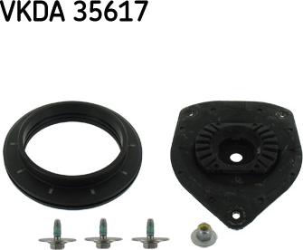 SKF VKDA 35617 - Опора стойки амортизатора, подушка autospares.lv