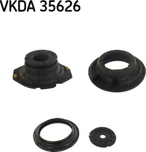 SKF VKDA 35626 - Опора стойки амортизатора, подушка autospares.lv