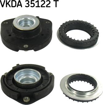 SKF VKDA 35122 T - Опора стойки амортизатора, подушка autospares.lv