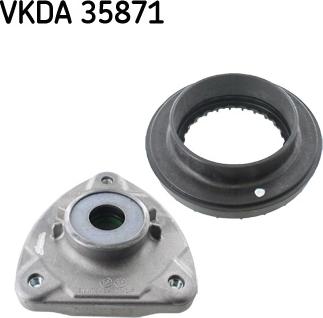 SKF VKDA 35871 - Опора стойки амортизатора, подушка autospares.lv