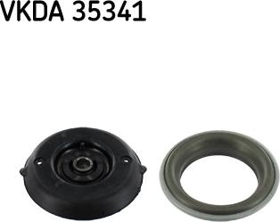 SKF VKDA 35341 - Опора стойки амортизатора, подушка autospares.lv