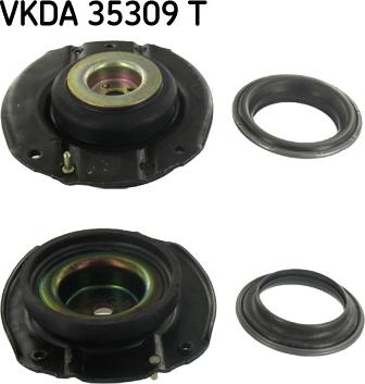 SKF VKDA 35309 T - Опора стойки амортизатора, подушка autospares.lv