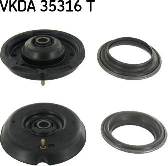 SKF VKDA 35316 T - Опора стойки амортизатора, подушка autospares.lv