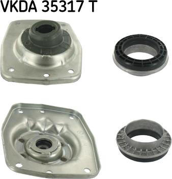 SKF VKDA 35317 T - Опора стойки амортизатора, подушка autospares.lv