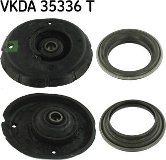 SKF VKDA 35336 T - Опора стойки амортизатора, подушка autospares.lv