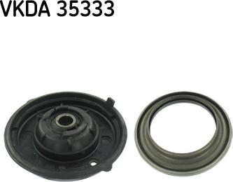 SKF VKDA 35333 - Опора стойки амортизатора, подушка autospares.lv