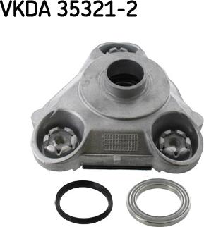 SKF VKDA 35321-2 - Опора стойки амортизатора, подушка autospares.lv