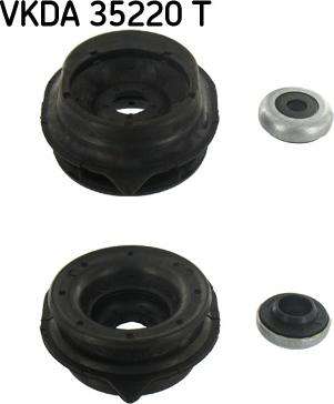 SKF VKDA 35220 T - Опора стойки амортизатора, подушка autospares.lv