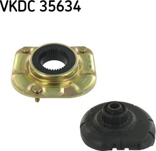 SKF VKDC 35634 - Опора стойки амортизатора, подушка autospares.lv