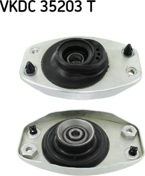 SKF VKDC 35203 T - Опора стойки амортизатора, подушка autospares.lv