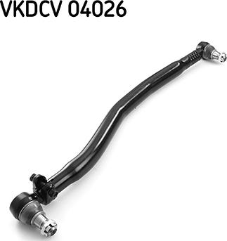 SKF VKDCV 04026 - Продольная рулевая штанга, тяга autospares.lv