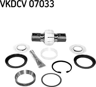 SKF VKDCV 07033 - Опора стойки амортизатора, подушка autospares.lv