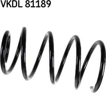 SKF VKDL 81189 - Пружина ходовой части autospares.lv