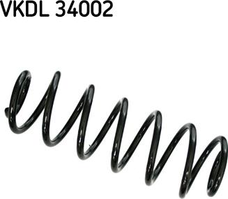 SKF VKDL 34002 - Пружина ходовой части autospares.lv