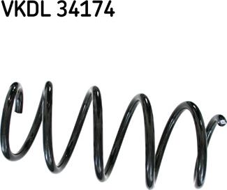 SKF VKDL 34174 - Пружина ходовой части autospares.lv