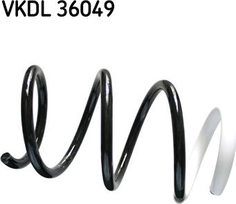 SKF VKDL 36049 - Пружина ходовой части autospares.lv