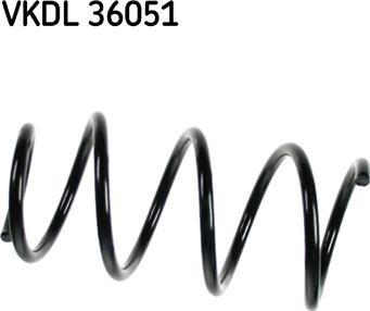 SKF VKDL 36051 - Пружина ходовой части autospares.lv