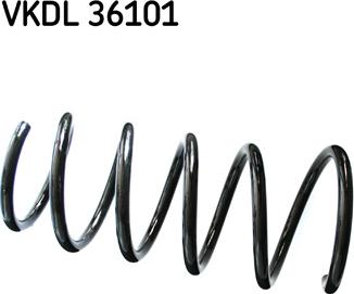 SKF VKDL 36101 - Пружина ходовой части autospares.lv