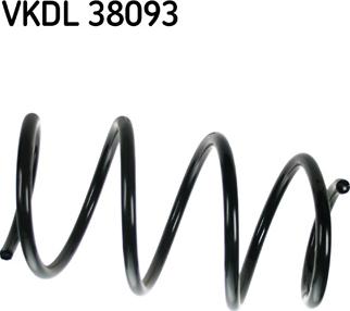 SKF VKDL 38093 - Пружина ходовой части autospares.lv