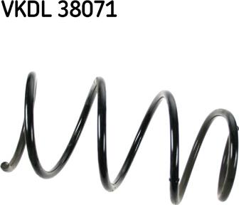 SKF VKDL 38071 - Пружина ходовой части autospares.lv