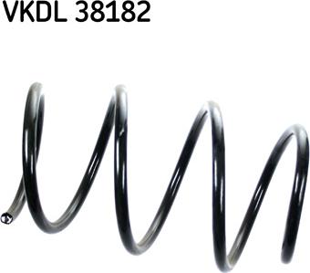 SKF VKDL 38182 - Пружина ходовой части autospares.lv