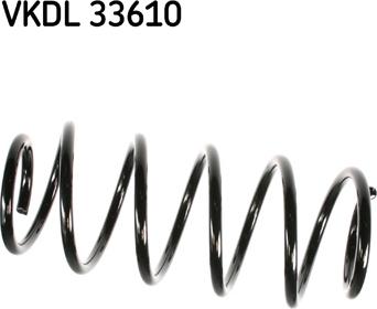 SKF VKDL 33610 - Пружина ходовой части autospares.lv