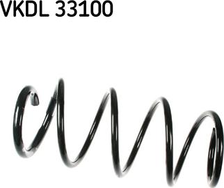 SKF VKDL 33100 - Пружина ходовой части autospares.lv