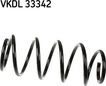 SKF VKDL 33342 - Пружина ходовой части autospares.lv