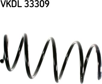 SKF VKDL 33309 - Пружина ходовой части autospares.lv