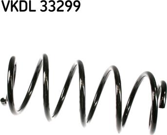 SKF VKDL 33299 - Пружина ходовой части autospares.lv