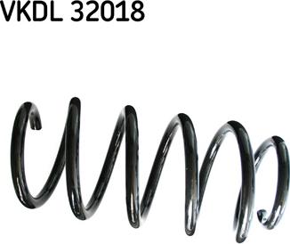 SKF VKDL 32018 - Пружина ходовой части autospares.lv