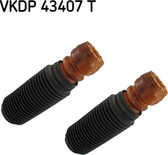 SKF VKDP 43407 T - Пылезащитный комплект, амортизатор autospares.lv