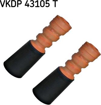 SKF VKDP 43105 T - Пылезащитный комплект, амортизатор autospares.lv