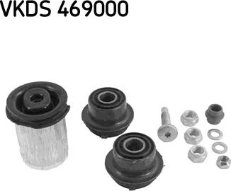 SKF VKDS 469000 - Ремкомплект, балка моста autospares.lv