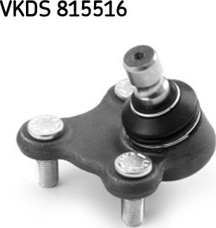 SKF VKDS 815516 - Шаровая опора, несущий / направляющий шарнир autospares.lv