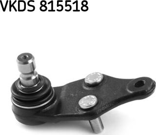 SKF VKDS 815518 - Шаровая опора, несущий / направляющий шарнир autospares.lv