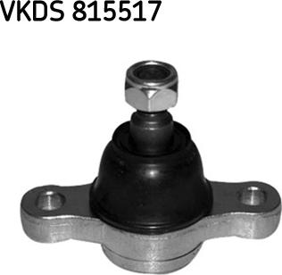 SKF VKDS 815517 - Шаровая опора, несущий / направляющий шарнир autospares.lv