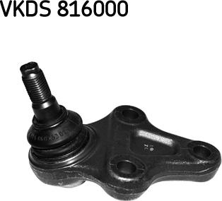 SKF VKDS 816000 - Шаровая опора, несущий / направляющий шарнир autospares.lv