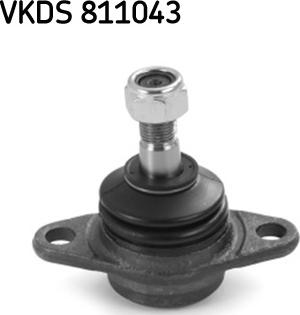 SKF VKDS 811043 - Шаровая опора, несущий / направляющий шарнир autospares.lv
