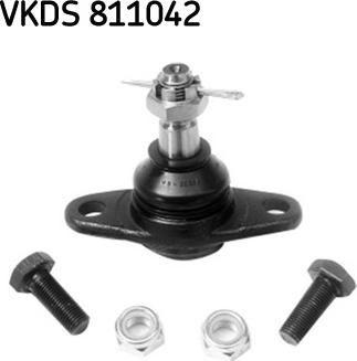 SKF VKDS 811042 - Шаровая опора, несущий / направляющий шарнир autospares.lv