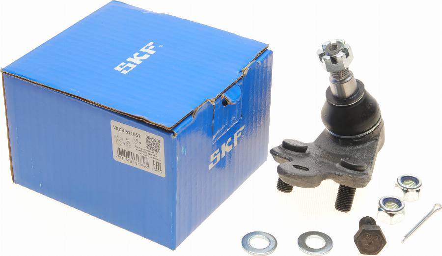 SKF VKDS 811057 - Шаровая опора, несущий / направляющий шарнир autospares.lv