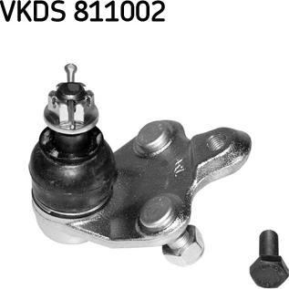 SKF VKDS 811002 - Шаровая опора, несущий / направляющий шарнир autospares.lv