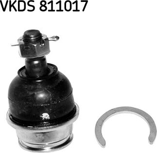 SKF VKDS 811017 - Шаровая опора, несущий / направляющий шарнир autospares.lv