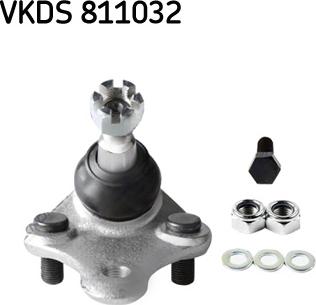 SKF VKDS 811032 - Шаровая опора, несущий / направляющий шарнир autospares.lv