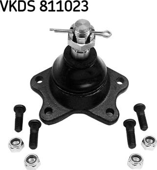 SKF VKDS 811023 - Шаровая опора, несущий / направляющий шарнир autospares.lv