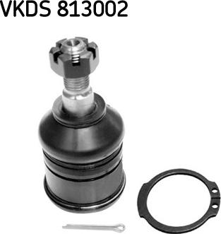 SKF VKDS 813002 - Шаровая опора, несущий / направляющий шарнир autospares.lv